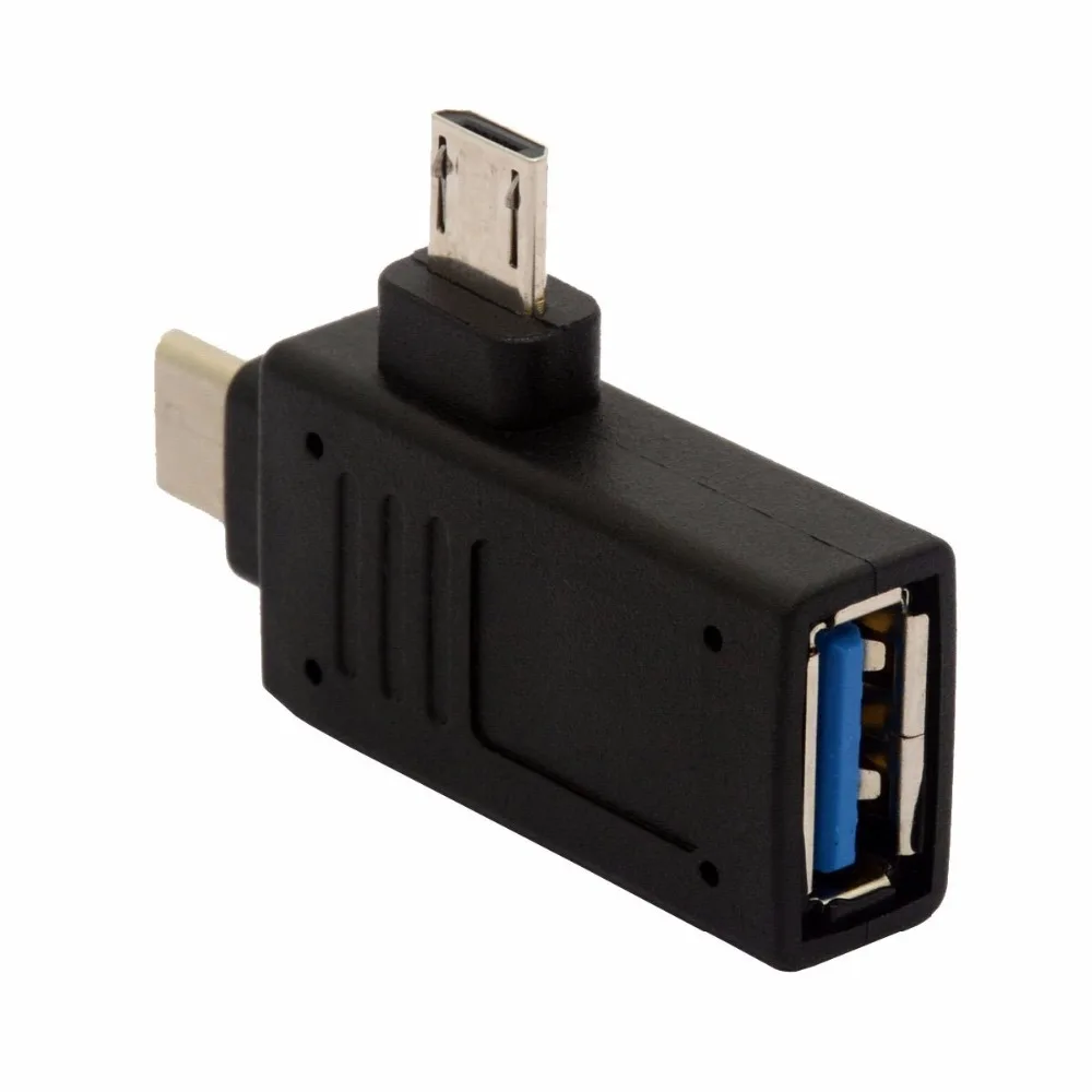 2 в 1 Micro USB/USB 3 Type C папа к USB 0 Женский конвертер OTG адаптер|Кабели для MP3/MP4-плееров| |