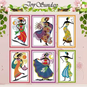 

The Scenery of Africa Patterns Counted Cross Stitch 11 14CT Cross Stitch Sets Chinese Cross-stitch Kits Embroidery Needlework