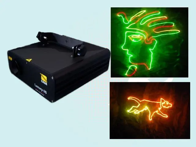 Moving head light  Animation  RGY DJ  laser light disco laser lighting effect