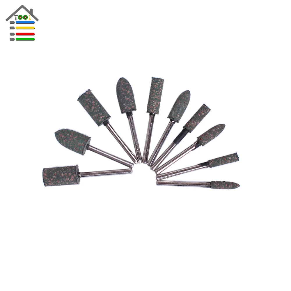 AUTOTOOLHOME Abrasive Rubber Mounted Stone Polishing Wheels for Dremel