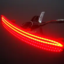 Varthion LED Light Guide Brake Lights Case for Volkswagen Tiguan 5N 2008~15, Brake + Turn Signal + Night Running Warning Lights