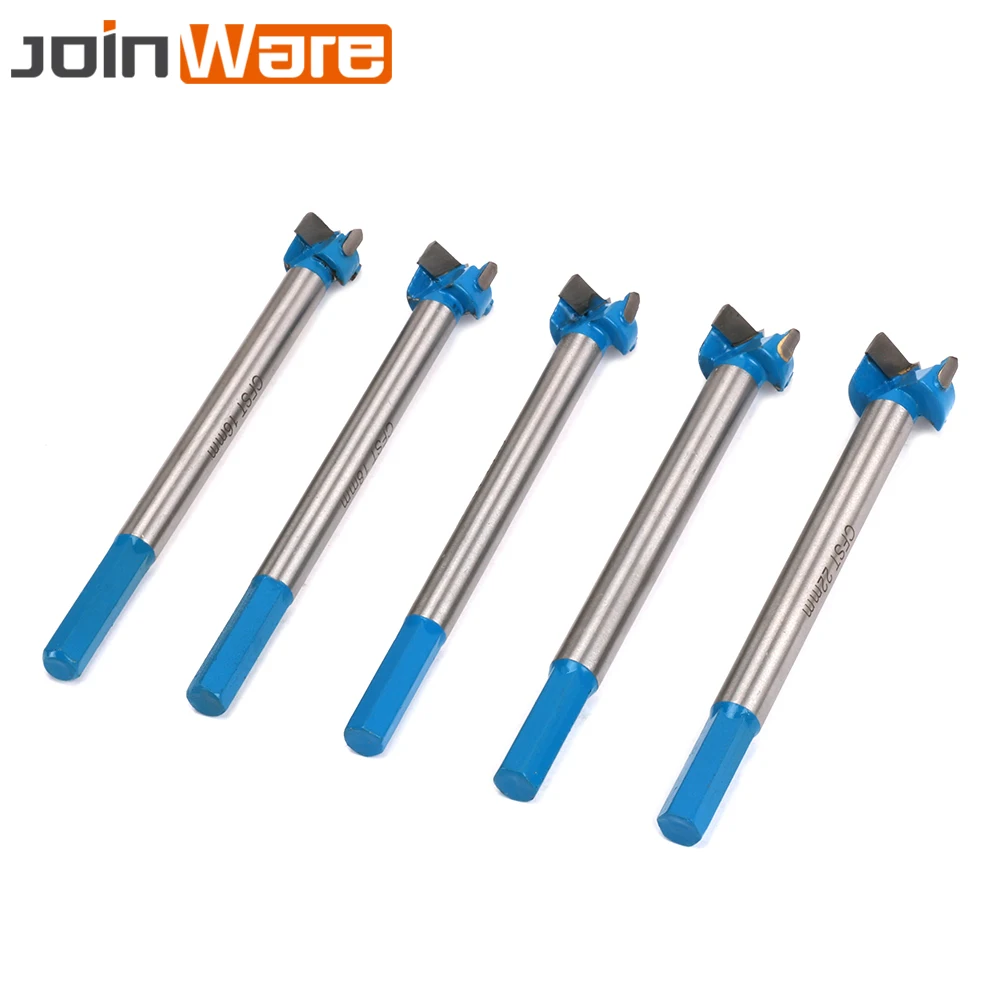 5 stks Forstner Hout Boor Hole Saw Saai Boren Houtbewerking Gereedschap