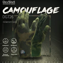 Dexshell камуфляжные Coolmax водонепроницаемые перчатки мужские Нескользящие теплые альпинистские уличные спортивные перчатки для охоты и лыжных прогулок военные водонепроницаемые перчатки