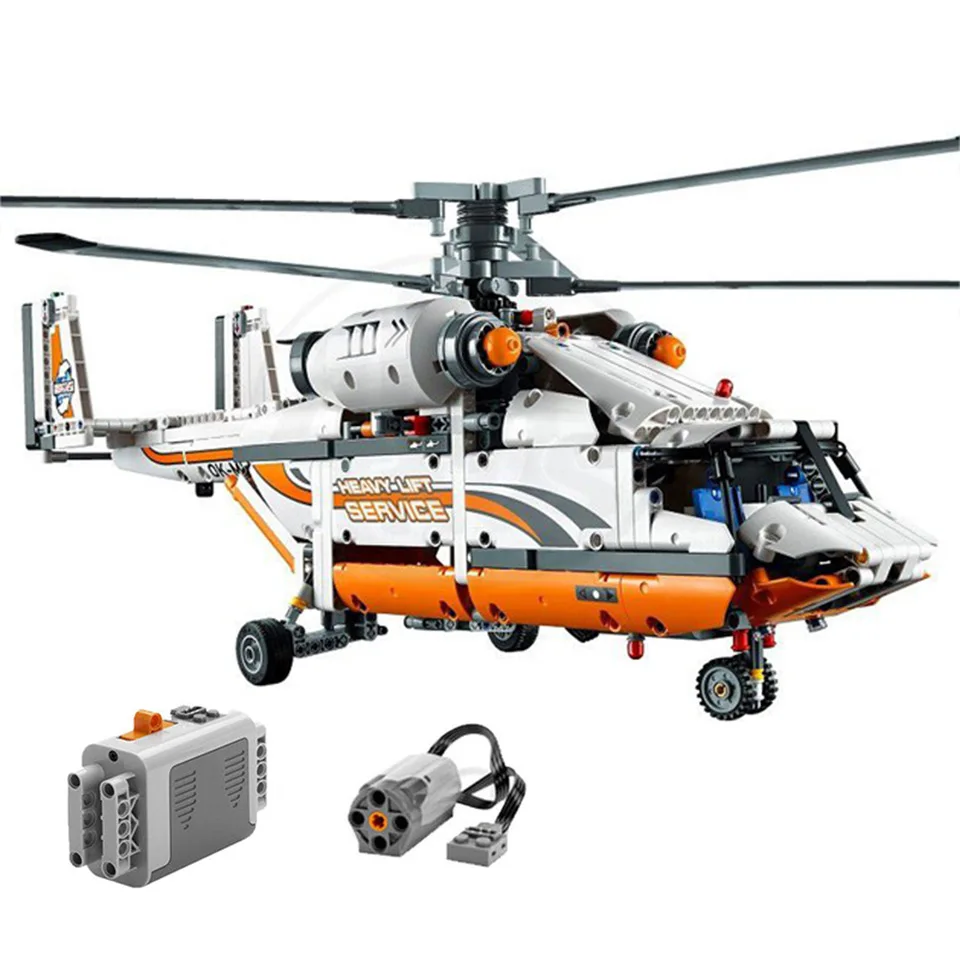 

Technic Compatible Legoing 42052 High Load Helicopter Model Building Blocks 1060 Pcs Bricks Boy Birthday Gift Toys For Children