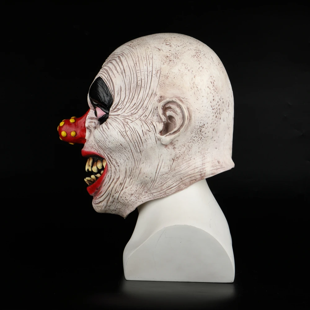 Latex Mask Carnival Costume Accessory Joker Novelty Halloween Party Head Mask  Fancy Dress Party Cosplay Mask (7)