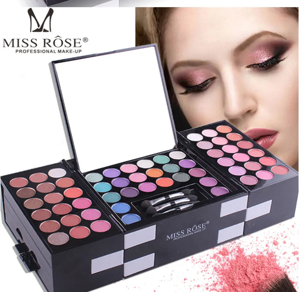 142 Eyeshadows 3 Color Blushes 3 Eyebrow Powders Professional Makeup Kit All-in-one Cosmetics Set Makeup Beauty Make up set Co