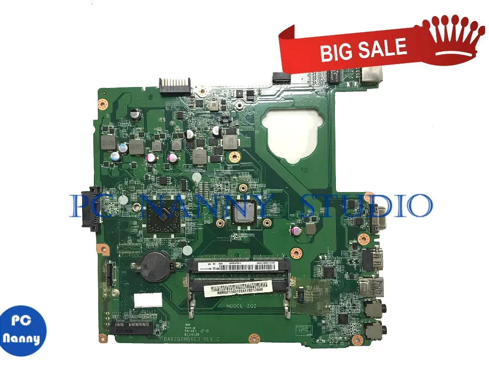ПК Няня для Acer Aspire E1-421 материнская плата NBM0Z11001 DA0ZQZMB6C0 DDR3 Протестирована |