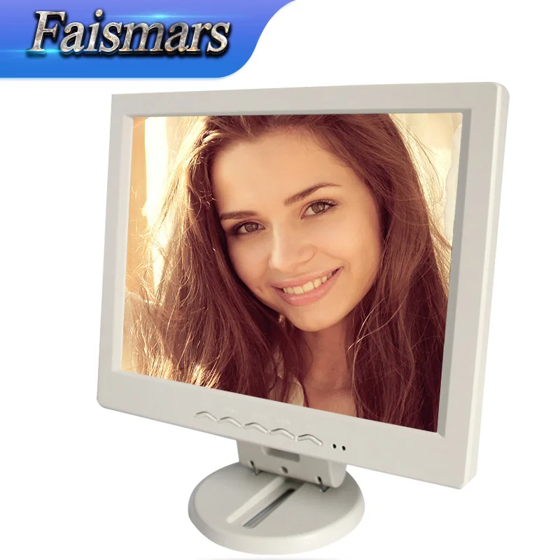 

12.1 inch Plastic Case LCD Monitor for POS Terminal 12 inch Square Screen LCD Display with DVI Interface