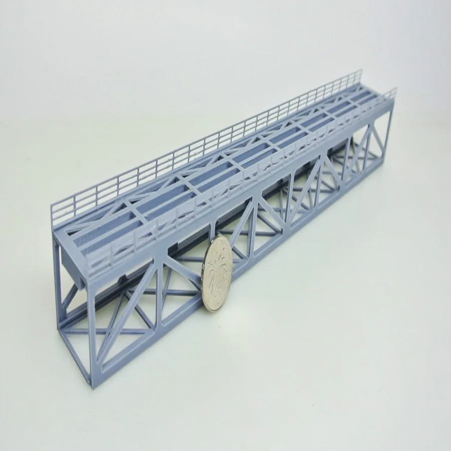1/150 1/160 N соотношение весы поезд железнодорожный мост модель нижней фермы структура 3D печать для n ho поезд макет