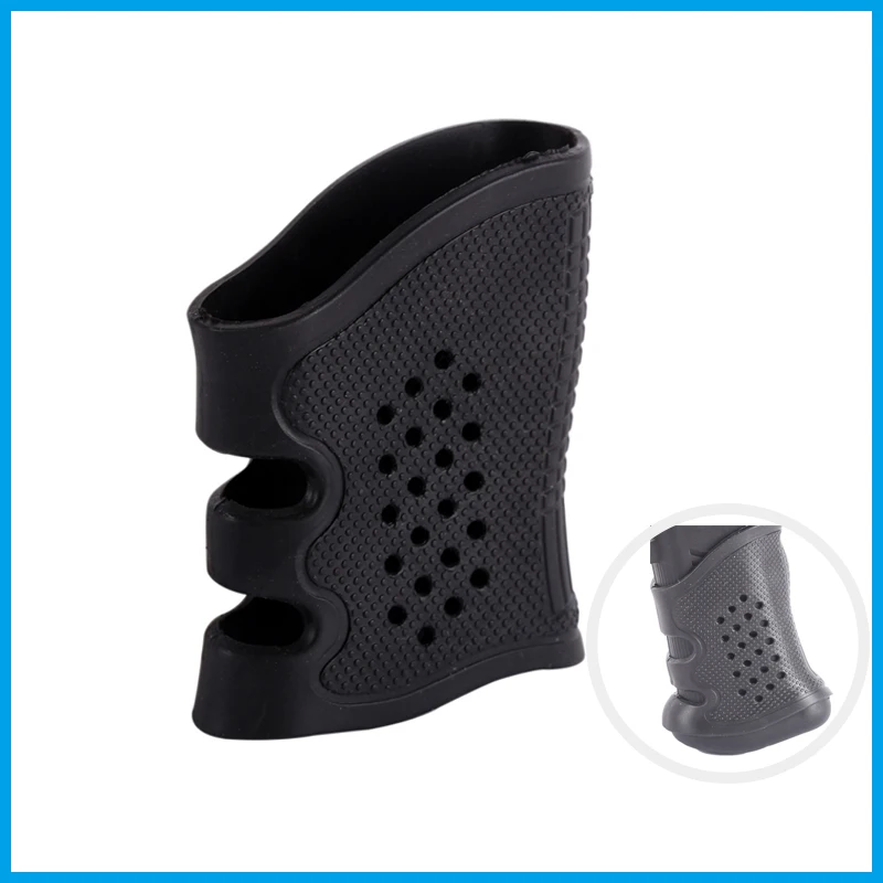 

Hunting accesories rubber Anti-slip Tactical Gun Tire Gun Protects Cover Grip Glove Holster For Glock 17 19 20 21 22 31 32