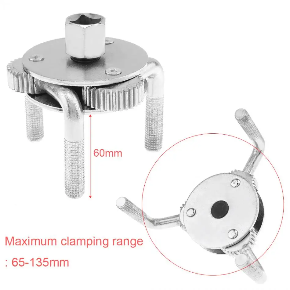 69-130 мм гаечный ключ с регулируемой окружностью трехкоготочный фильтр гаечный ключ двухсторонний масляный фильтр гаечный ключ для