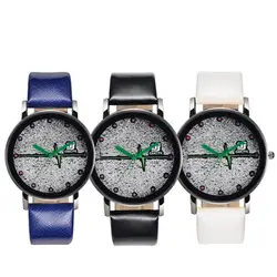 2018 модные кожаные ремешок часы Спорт аналоговые кварцевые Дата наручные часы Повседневное часы Relogio Masculino Hombre часы дропшиппинг