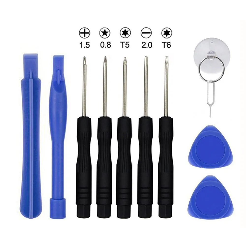 

Free ship Cell Phones Opening Pry For Iphone repair tool Herramientas 11 in 1 Mobile Phone Repair Tool Kit Screwdriver Set