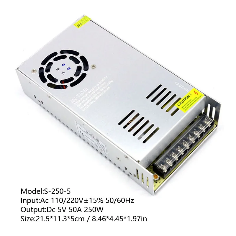 5V250W