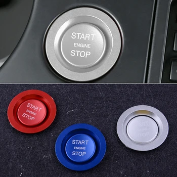 

CITALL New 2Pcs Car Engine Start Stop Push Button Cover Ring Trim Ignition Switch Sticker for Land Rover Discovery Sport 2018