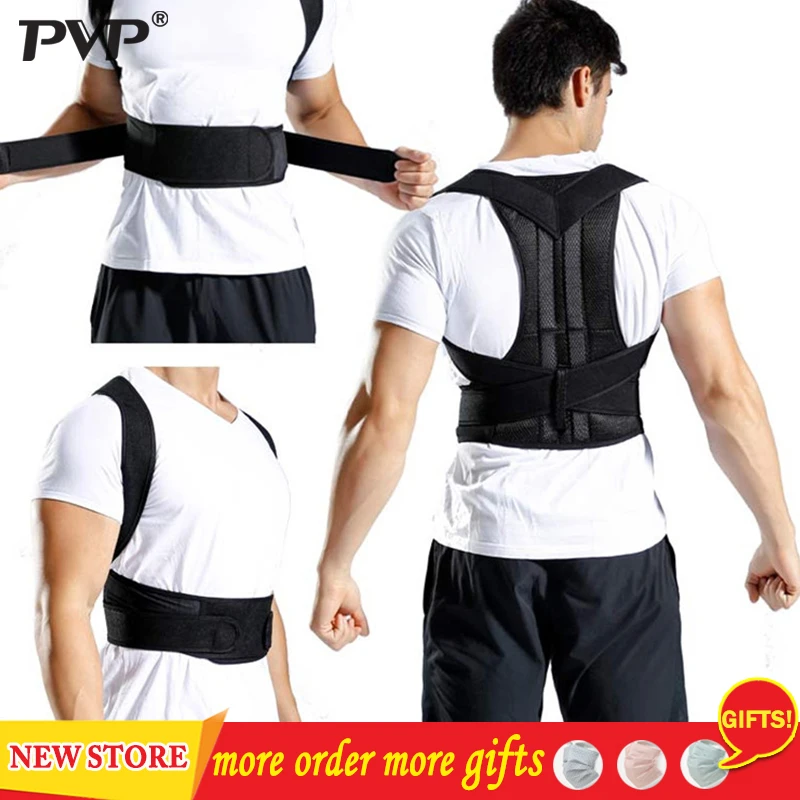 

Posture Corrector for Men and Women Back Posture Brace Clavicle Support Stop Slouching and Hunching Adjustable Back Trainer