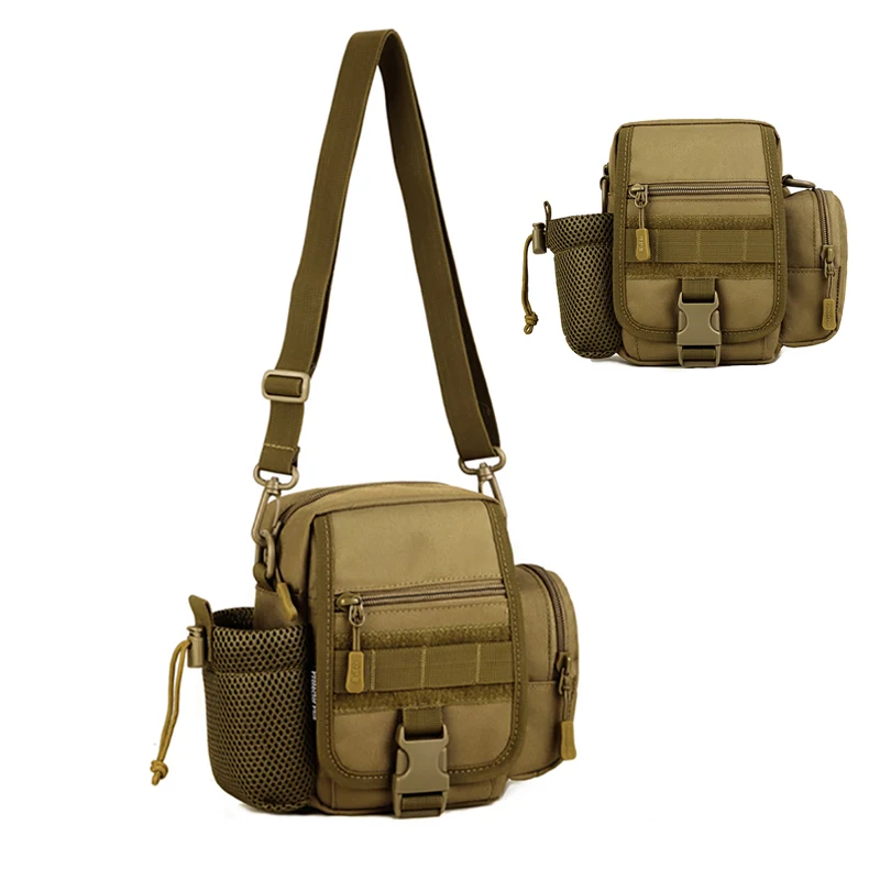 

Outdoor Bags Military Camouflage Tactical Waist Bag Multi-purpose Diagonal Shoulder Bags Hiking Travel Running Pockets Sport Bag