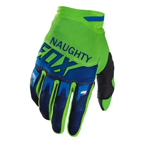 Motorcycle MX DIRTPAW Pink Race Gloves Motorbike Mountain Bike Riding Cycling Sports Gloves - Цвет: Green Blue