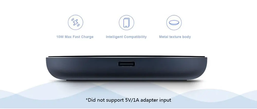 Xiaomi mi беспроводное быстрое зарядное устройство Qi Smart Quick Charge 7,5 вт для mi X 2S iPhone X XR XS 8 plus 10 вт для Sumsung S9