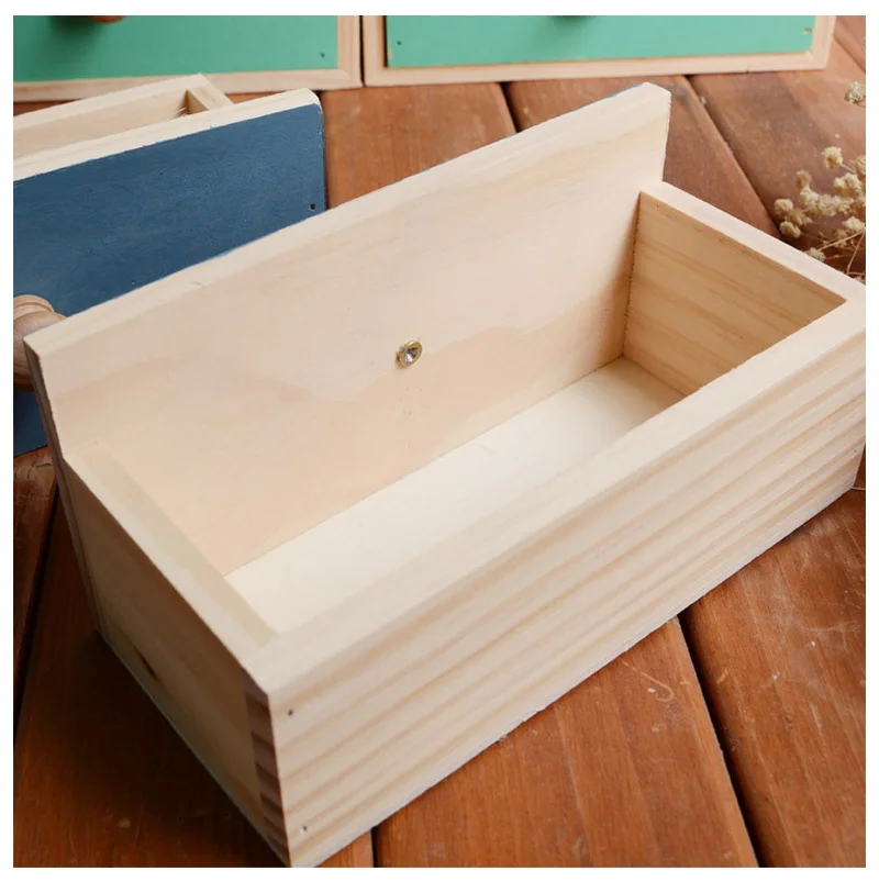 Чехол для хранения ящик деревянный держатель коробка настенная декоративная коробка для хранения цветочный горшок Дом шаблон для хранения стеллажи