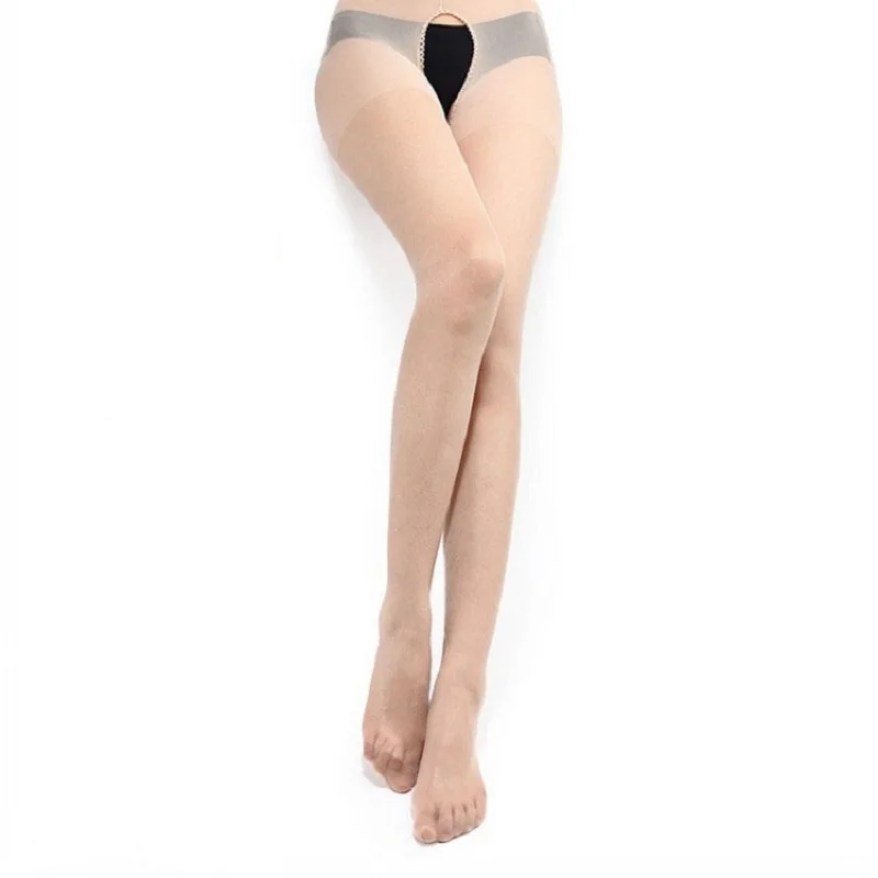 Sexy Lingerie Open Crotch Stockings Pantyhose Bodysuit for Women