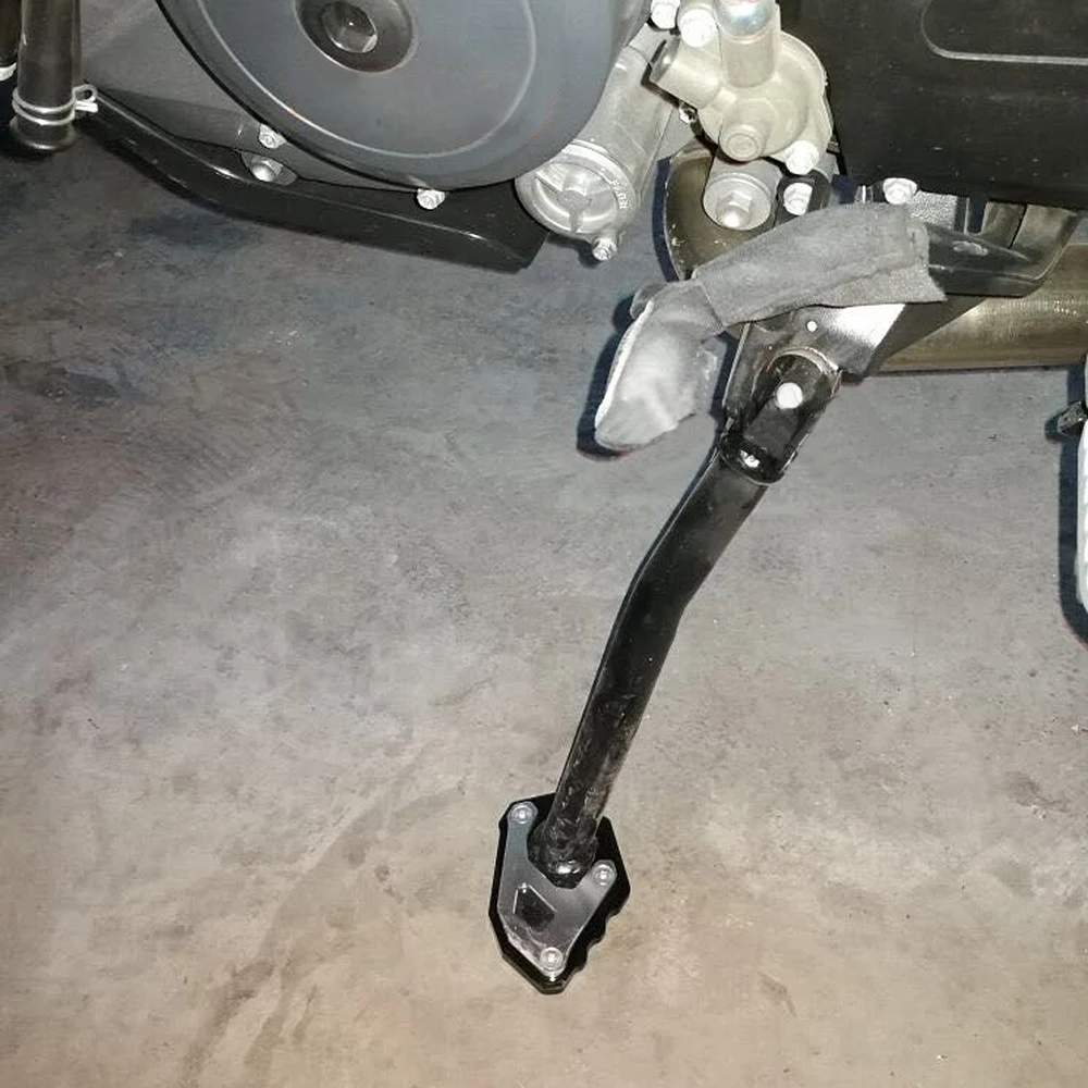 Для 690 Enduro 2008 2012 2013 2014 2015 мотоцикл сбоку увеличитель Pad для Yamaha стопы подставки