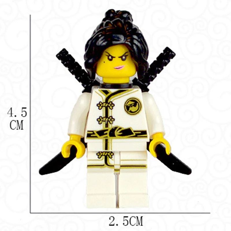 Ninja Heroes Action Toy Figure Building Blocks Toys Educational Assembled Doll Compatible LegoINGlys NinjagoINGlys 8 pcs/set Ninja Heroes Action Toy Figure Building Blocks Toys Educational Assembled Doll Compatible LegoINGlys NinjagoINGlys 8 pcs/set