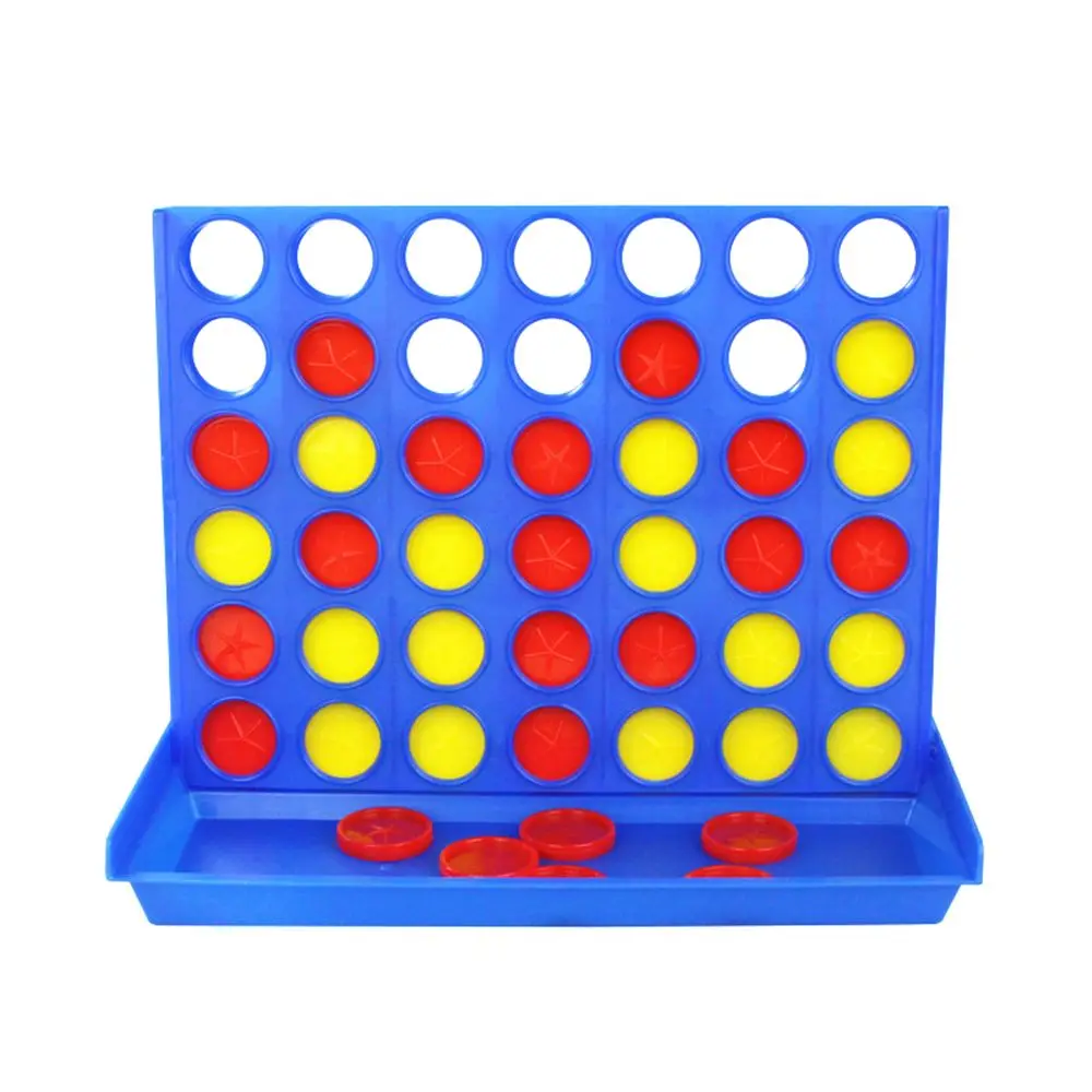 

1Pcs Connect Four In A Row 4 In A Line Board Game Kids Children Fun Educational Toy Develop Intelligence and Promote Kids Growth