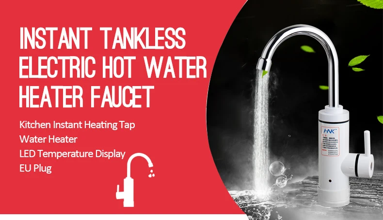 Kemaidi ru estoque tankless instantâneo elétrico aquecedor