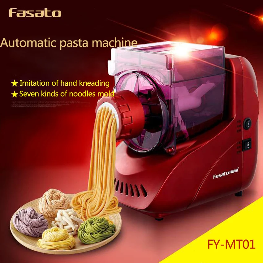 1 шт. FY-MT01 полностью автоматическая машина для приготовления пасты, лапша, Бытовая мини умная овощная цветная лапша, резак