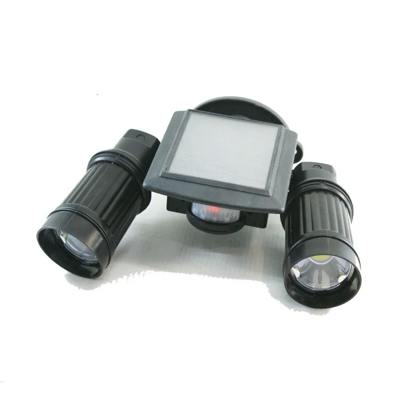 

Solar double energy-saving spotlights human intelligence sensor 10W COB lamp beads outdoor courtyard light