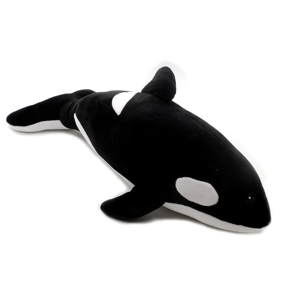 Killer whale doll pillow whale Orcinus orca black and white whale plush toy doll shark kids boys girls soft toys