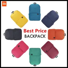 2018 New Xiaomi Colorful Mini Backpack Bag 8 Colors Level 4 Water Repellent 10L Capacity 165g Weight YKK Zip Outdoor Smart Life