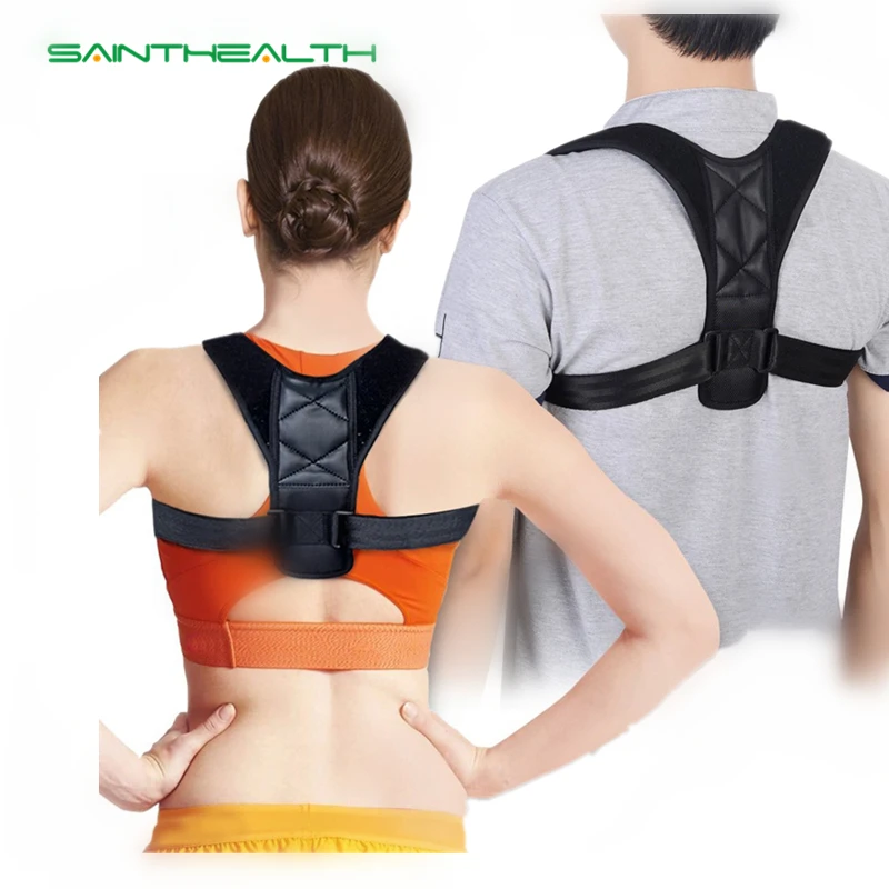 

Medical Adjustable Clavicle Posture Corrector Men Woemen Upper Back Brace Shoulder Lumbar Support Belt Corset Posture Correction