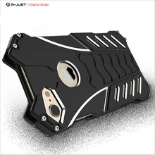 R-JUST Бэтмен космическая металлическая алюминиевая Противоударная подставка чехол рамка для iPhone 6 6s 7 7 Plus 5 5S 5c SE