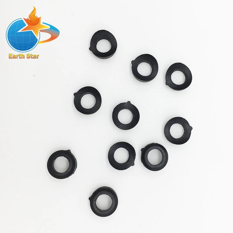 Brass Gas Valve Inlet Rubber sealing Ring Saddle Type Rubber seal for Gas stove valve connect with16mm or 19mm pipe