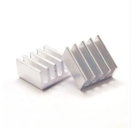 Free shipping 100Pcs/Lot 8.8*8.8*5mm Ram Heatsink Chipset Aluminum Heat