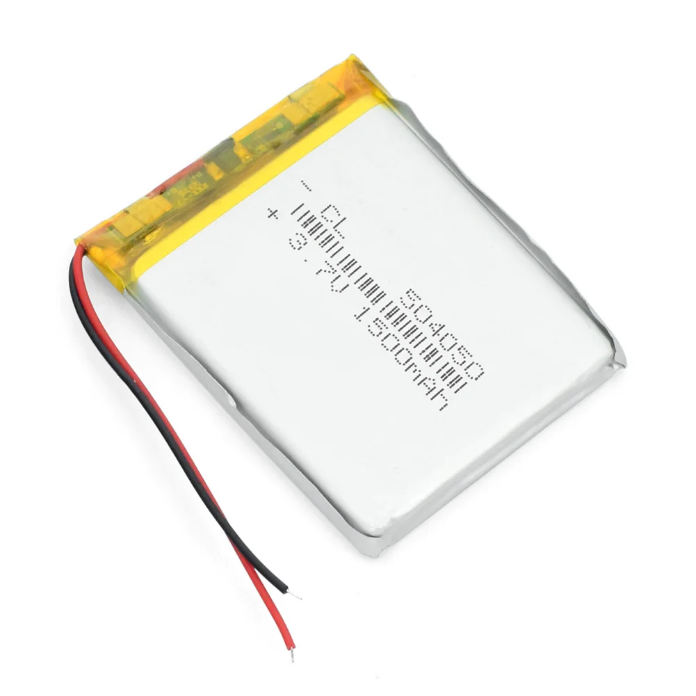 3,7 V 1500mAh 504050 литий-полимерная LiPo аккумуляторная батарея для Mp3 Mp4 gps PAD DVD DIY электронная книга bluetooth