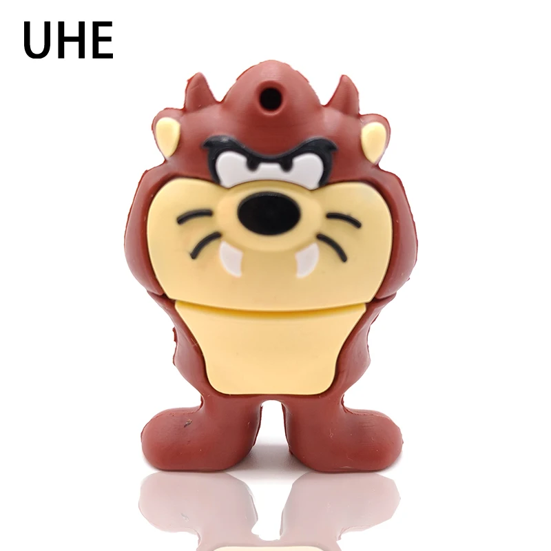 Cute animal pendrive 4gb 8gb 16gb 32gb Lion usb flahs drive 64gb реальная емкость карта памяти Флеш