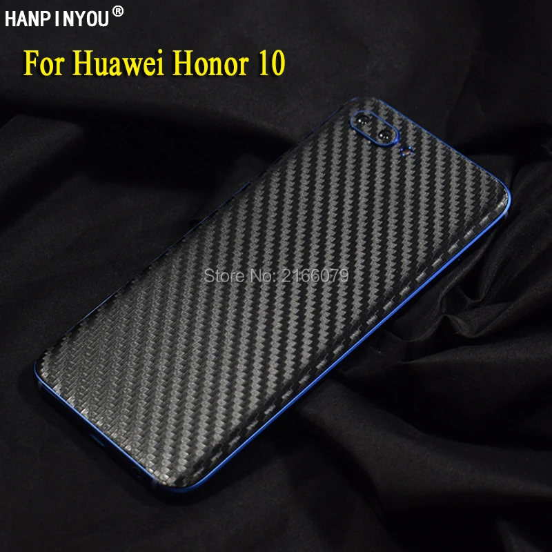 Для huawei Honor 10 5 84 &quotНовая полная задняя наклейка для кожи 3D углеродного волокна