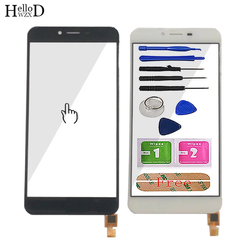 

Mobile Touch Screen For Oukitel U15S Digitizer Panel Front Glass Touch Screen TouchScreen Lens Sensor Tools Adheisve