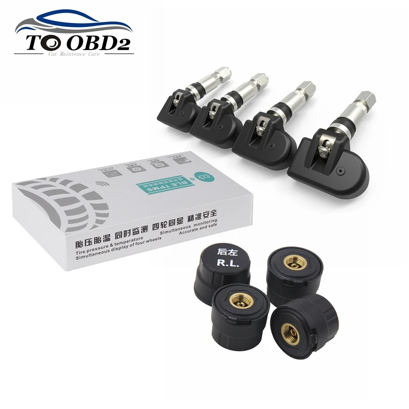 Беспроводное соединение TPMS Bluetooth Встроенный датчик многофункциональная система