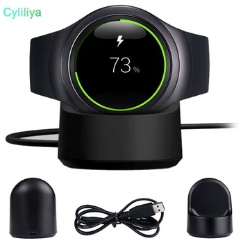 

For Samsung Gear S2 Smart Watch Wireless Charger Transmitter Fast charging Wireless charging Dock Pad Connected With USB Desktop