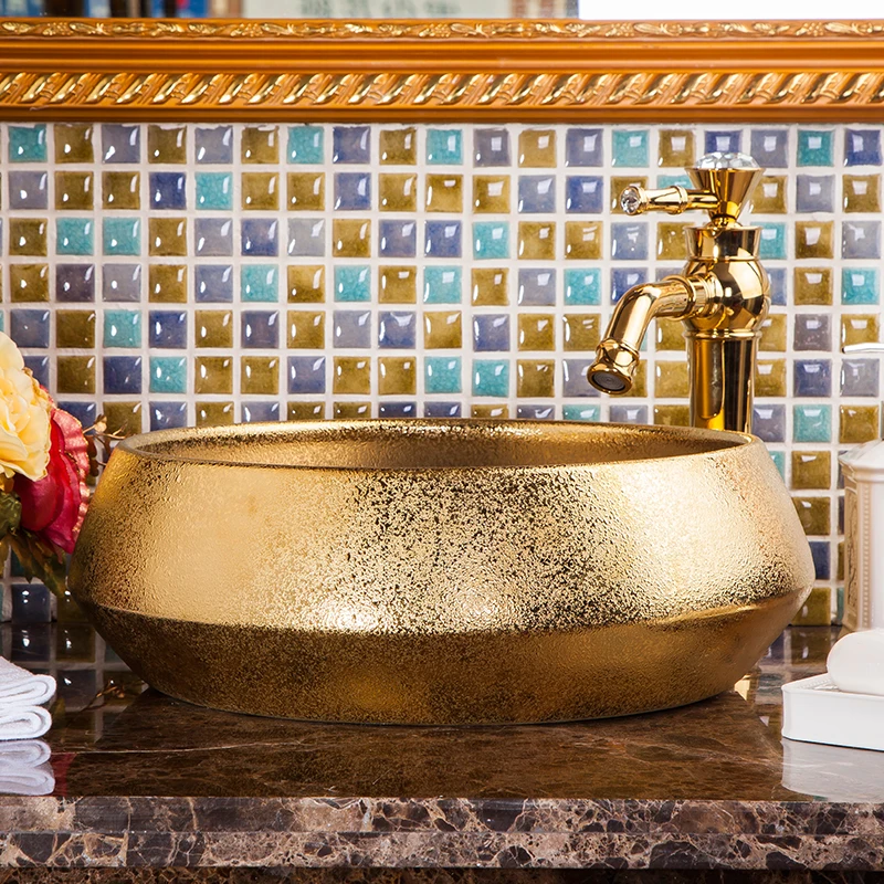 Ceramic Art Basin Sink Counter Top Wash Basin Bathroom Vessel Sinks vanities new ceramic wash basin bathroom sinks (10)