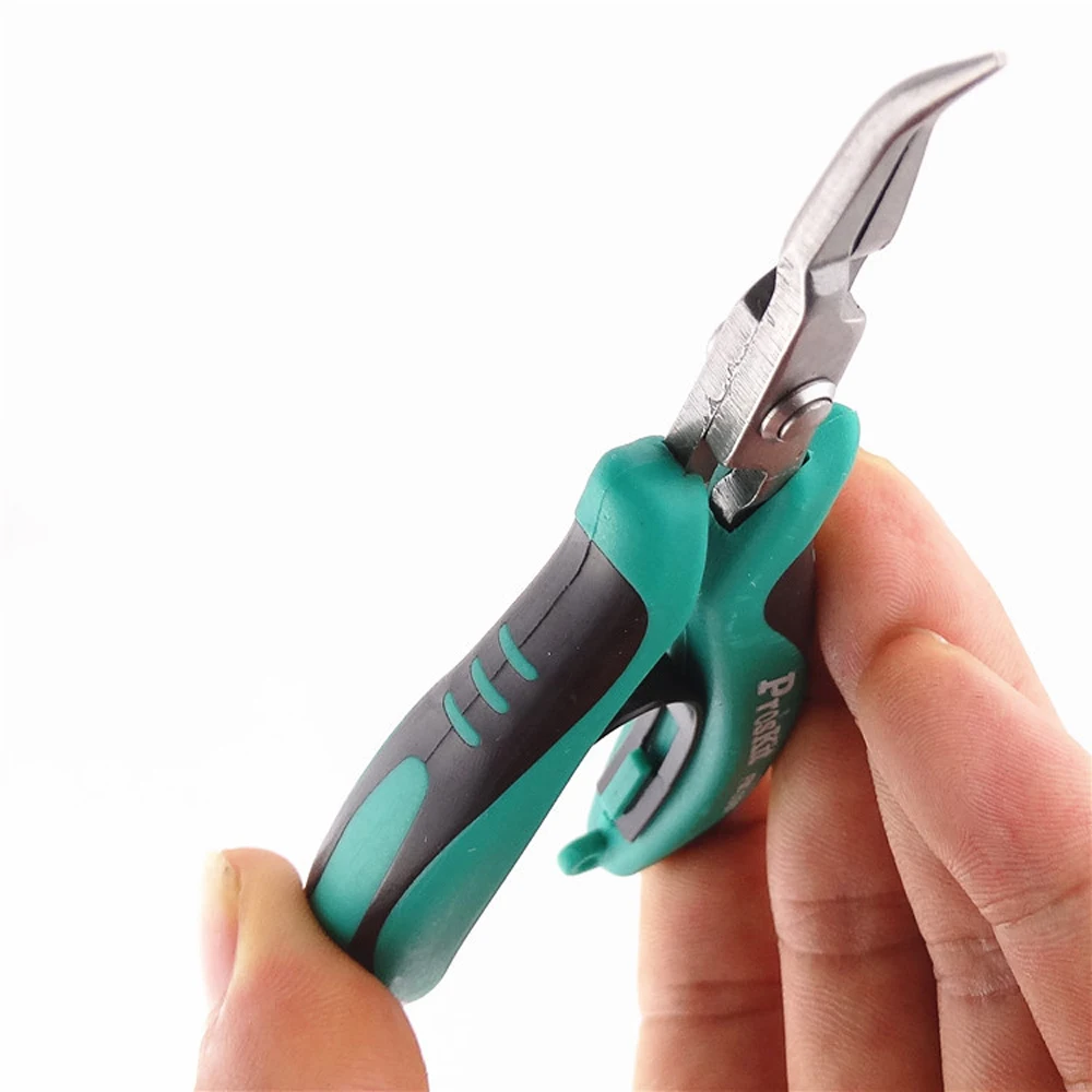 PM-396I Pro'sKit Original Stainless Steel AISI420 Bent Nose Plier Wire Wrapping Beading Jewelry Wire Wrapping PM-396I Pro'sKit Original Stainless Steel AISI420 Bent Nose Plier Wire Wrapping Beading Jewelry Wire Wrapping