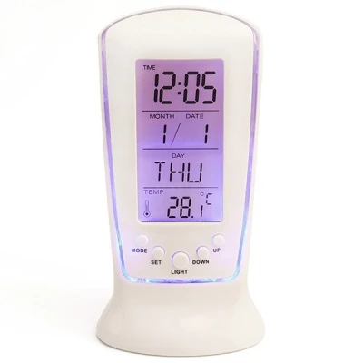 

Luminous Music Date Temperature Week Alarm Clock