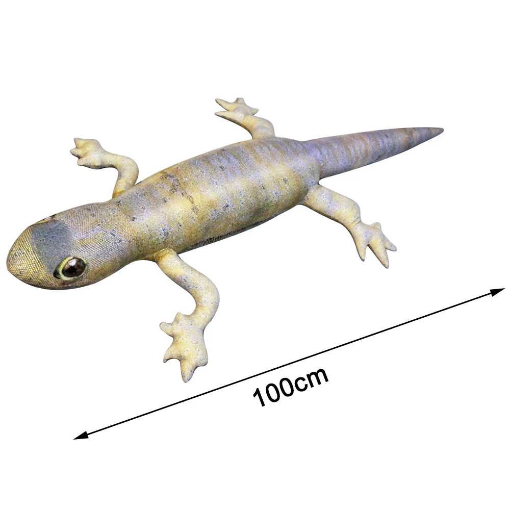 100 см искусственная ящерица Подушка забавная Хамелеон плюшевая игрушка Гекко кукла Хэллоуин Фаршированная подарок плюшевая игрушка J11