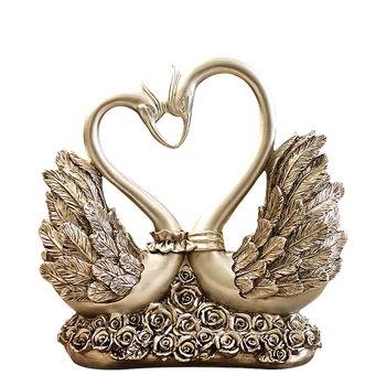 

Loving Swan Couple Unique Wedding Gifts Home Decor Hot
