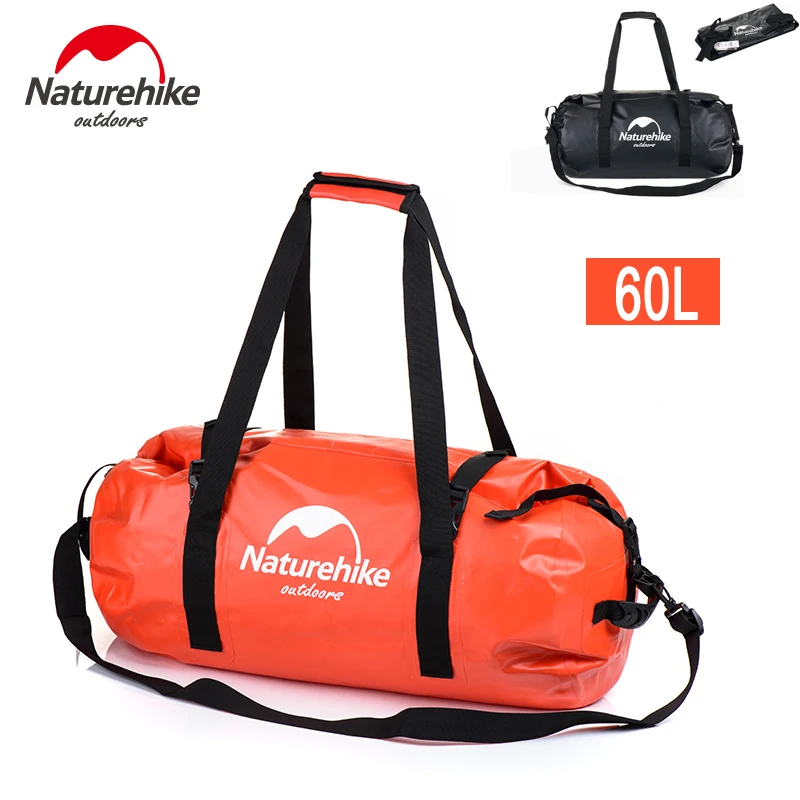 

Free Shipping To Worldwide Naturehike New Rafting Bag Outdoor Camping Hiking Sport Waterproof Bags Big Capacity Dry Bag 60L