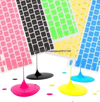

freeship Turkish/Turkish Colorful Silicone Keyboard Skin Protection Sticker for 13" 15" 17" Mac Macbook Air Pro Retina / Imac G6